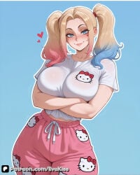 harley quinn from hello kitty