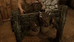 1boy 1girls 3d 3d_animation animated argonian ass big_ass big_breasts breasts broken_rape_victim bubble_ass bubble_butt deeja faceless_male female hanging_breasts horns huge_ass huge_breasts human_on_anthro humping interspecies jiggle jiggling_ass jiggling_breasts loop looping_animation male male/female male_human/female_anthro massive_ass open_mouth rape raped raped_female reptile reptile_humanoid scalie skyrim stockade tagme the_elder_scrolls tongue tongue_out trapped zenith741