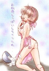 apron bow nanami small_breasts suikoden suikoden_ii tagme translation_request