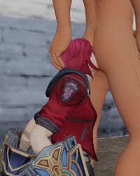 1boy 1girls 3d anilingus animated arcane arcane_vi facesitting forced hrenhren hypnosis league_of_legends lesbian_with_male mind_control rape rimjob rimming rimming_male tagme vi video