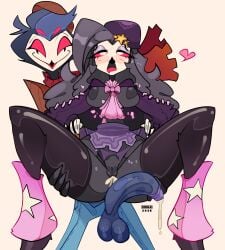 after_sex anthro ass avian balls beak beret bird bodily_fluids breasts chelo clothed clothing cum cum_in_vagina cum_inside daughter_(lore) demon digital_media_(artwork) duo erection fancy_clothing father_(lore) father_and_child_(lore) father_and_daughter_(lore) feathers female female_penetrated genital_fluids genitals hat headgear headwear hellaverse helluva_boss hi_res humanoid incest_(lore) leg_warmers leggings legwear looking_at_viewer male male/female male_penetrating mythological_creature mythology nipples nude octavia_(helluva_boss) open_mouth owl owl_demon parent_(lore) parent_and_child_(lore) parent_and_daughter_(lore) penetration penile penis red_eyes scarf sex simple_background smile standing standing_sex stolas_(helluva_boss) sweater tail thick_thighs topwear torn_clothing vaginal_penetration vulva wide_hips