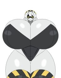 1girl 1girls big_breasts big_tits blank_background breasts breasts_bigger_than_head deletealliance female female_focus female_only giant_breasts giant_tits gigantic_breasts gigantic_tits huge_breasts huge_tits hyper hyper_breasts large_breasts large_tits long_hair looking_at_viewer massive_ass massive_breasts massive_tits murder_drones serial_designation_v solo solo_female solo_focus tits tits_bigger_than_head v_(murder_drones) voluptuous voluptuous_body voluptuous_female white_background white_hair