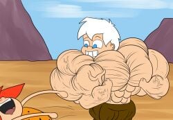 bamm-bamm rubble from the flintstones