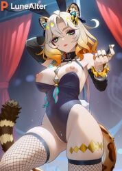 xilonen (genshin impact) from genshin impact by lunealter