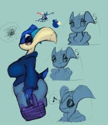 artesjsc big_ass big_breasts breasts bubble_ass bubble_butt female greninja huge_ass pokémon_(species) pokemon pokemon_(species) thick_ass thick_thighs wide_hips