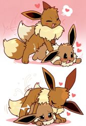 ai_generated ambiguous_gender breeding doggy_style eevee feral feral_on_feral incest male male/ambiguous mating mountin nai_diffusion novelai pokemon pokemon_(species) request