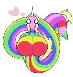 adventure_time big_breasts breasts female gravtitty huge_breasts lady_rainicorn tagme