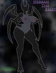 2024 6_eyes anthro arachnid areola arthropod belly big_breasts black_eyes black_legs black_text breasts clenched_teeth color_edit colored digital_media_(artwork) feet female fingers genitals green_text grey_body grey_breasts hand_on_hip herrah hi_res hollow_knight looking_at_viewer mother_(lore) multi_eye multicolored_body nipples parent_(lore) purple_text pussy queen red_eyes royalty sharp_teeth simple_background solo spider spider_legs standing strixmystria team_cherry teeth text thelionfish third-party_edit two_tone_body wide_hips