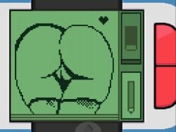 ass ass_focus axlrod123 big_ass female pixel_art pokemon poketch_art pussy stockings tagme