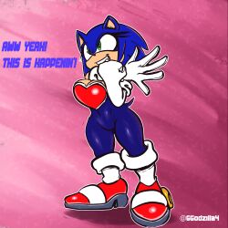 aw_yeah,_this_is_happening! big_breasts bodysuit general_godzilla neckline rouge_the_bat_(cosplay) rule_63 sonic_(series) sonic_the_hedgehog sonic_the_hedgehog_(series) sonique_the_hedgehog spandex_suit