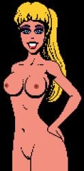 barbi_bikini blonde_hair cici-bee-inc nes nude nude_female obscure sprite_edit