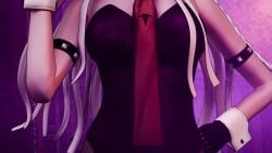 3d amateurthrowaway animated blowjob blowjob_face bunny_costume bunny_ears bunny_girl bunnysuit cowgirl_position cum cum_in_pussy danganronpa free_use gloved_handjob gloves handjob handjob_while_sucking impregnation internal kirigiri_kyouko mind_control misuzugon purple_hair spitroast tagme video voice_acted