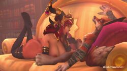 1boy 1boy1girl 1girls 3d alexstrasza animated big_ass big_breasts big_penis blood_elf blowjob bonkerzhonkerz cock_worship cum_in_mouth drinking_cum elf elf_female larger_female licking licking_penis male/female opennsfwsp size_difference smaller_male sound stroking stroking_cock stroking_penis sucking_tip tagme video vulpera world_of_warcraft