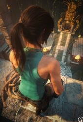 lara croft from tomb raider by alf3d