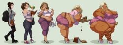 1girls assthethick bbw bimbo bimbofication fat fat_female female female_only gigantic_breasts huge_belly huge_breasts human meme sequence solo solo_female transformation transformation_sequence voluptuous weight_gain weight_gain_sequence