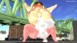 3d big_ass big_breasts cum cum_inside futanari leviantan581re smg4 smg4_(character) splatoon tagme video