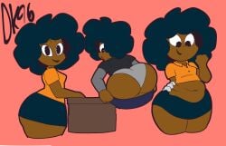 ass belly belly_grab big_ass big_jersey carol_(bbpanzu) carol_pagan_(big_jersey) chubby_female daisykitty96