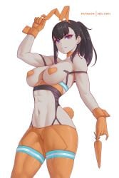 1girls abs adult adult_female arm_up asymmetrical_bangs bare_armpits bare_arms bare_belly bare_chest bare_midriff bare_navel bare_shoulders bare_skin belly belly_button big_breasts black_hair black_hair_female blank_expression blank_eyes blank_stare breasts bunny_ears bunny_tail busty busty_female busty_girl choker collarbone curvaceous curvaceous_body curvaceous_female curvaceous_figure curvaceous_hips curvy curvy_body curvy_female curvy_figure curvy_hips digital digital_art digital_drawing digital_drawing_(artwork) digital_media digital_media_(artwork) elbows emotionless enen_no_shouboutai exposed_armpits exposed_arms exposed_belly exposed_chest exposed_midriff exposed_navel exposed_shoulders exposed_skin female female_focus female_only fingers fire_force firefighter garter_straps gloves groin groin_tendon hairband hand_up heart_pasties high_resolution highres hourglass_figure huge_boobs huge_breasts inguinal_crease inguinal_ligament large_boobs large_breasts lean_figure legwear lips long_hair maki_oze mature mature_female melowh midriff muscular muscular_arms muscular_female muscular_legs muscular_thighs narrow_waist navel neutral_expression nipple_bulge nipple_pasties orange_bunny_ears orange_choker orange_gloves orange_hairband orange_legwear orange_pantyhose orange_pasties orange_stockings orange_wrist_cuffs pantyhose pasties plump_breasts ponytail purple_eyes purple_eyes_female shoulders sidelocks simple_background slender_body slender_waist slim_waist solo standing stockings thick_thighs thighs tights underboob upper_body white_background wide_hips wrist_cuffs