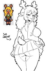 noelle (deltarune) from deltarune by liamvickers 98