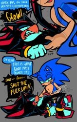 shadow the hedgehog from sega by mercurio lewdz
