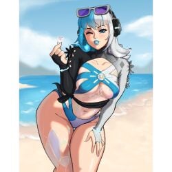 luna snow from marvel by kryokenn