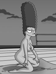 marge simpson from the simpsons by wvs