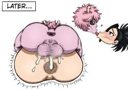 1futa 1girls :>= antennae_(anatomy) anus ass balls balls_deep big_ass big_balls big_butt black_hair black_sclera bubble_butt cheating cheating_girlfriend comic_page cum cum_in_pussy cum_inside cum_on_anus cum_on_ass cum_on_body cumshot curvaceous curvy curvy_figure deep_penetration ejaculation english_text female futanari hairy_anus hairy_balls heart heart-shaped_pupils huge_ass huge_balls kissing long_hair mating_press mina_ashido momo_yaoyorozu my_hero_academia netorare ngnb nude orgasm pink_hair puffy_anus pussy shounen_jump testicles_clench text tongue tongue_kiss tongue_out vaginal_penetration voluptuous voluptuous_female voluptuous_futanari white_background wide_hips yellow_eyes