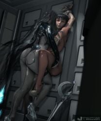 2girls 3d animated areolae arms_up asian ass bodysuit breasts eve_(stellar_blade) femdom forced_oral forced_yuri geministarsign high_heels kaminakirei kirara_kitsune kissing leg_grab legs legs_up nipples pussy pussy_rubbing raven_(stellar_blade) restrained rubbing sound source_filmmaker stellar_blade tagme velvetsheetzva video yuri