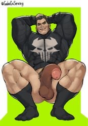 punisher (francis castle) from marvel by gabeonserving