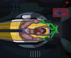 1female aglassofmilk_(nearfatal) anal animated belly_bulge belly_expansion bondage brown_hair cracked_vessel_(game) cum_in_mouth cum_in_pussy cum_on_face cum_puddle double_penetration double_vaginal endured_face legs_held_up legs_over_head one_breast_out oral oviposition ovipositor_in_pussy panties_aside partially_clothed_female rape raped_by_tentacles spaceship tagme tentacle vaginal_penetration video x-ray