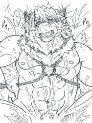 anthro azazel_(tokyo_afterschool_summoners) furry male male_only moku_nameko solo tokyo_afterschool_summoners