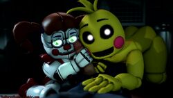 1boy 2girls 3d 3d_animation animated baby_(fnafsl) circus_baby circus_baby_(fnaf) circus_baby_(original) derpyduck female first_porn_of_franchise five_nights_at_freddy's five_nights_at_freddy's:_sister_location five_nights_at_freddy's_2 full_color no_sound scottgames sister_location straight threesome toy_chica_(fnaf) ultimate_custom_night video