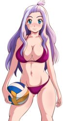 admontanheiro bikini fairy_tail female mirajane_strauss solo transparent_background volleyball