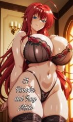 rias gremory from high school dxd by rinconmito