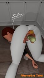 3d 3d_(artwork) ass comic comic_page disney disney_channel doggy_style elastigirl exhausted helen_parr masturbation pussy the_incredibles tired