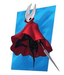 1girls 2_horns alternate_body_type alternate_breast_size arthropod artist_name big_ass big_breasts big_butt black_body black_skin breasts bubble_ass bubble_butt bug bug_girl female female_only hollow_knight hollow_knight:_silksong hornet_(hollow_knight) large_ass large_breasts large_butt lumen_fox silksong