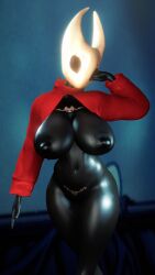 3d 3d_(artwork) 3d_render alternate_ass_size alternate_body_type alternate_breast_size big_ass big_breasts big_butt black_body black_skin blender blender_(artwork) blender_(software) bug bug_girl female female_focus female_only hollow_knight hollow_knight:_silksong hornet_(hollow_knight) neoxheaven silksong