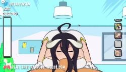 1boy 1girls albedo_(overlord) animated anime_style arched_back ass ass_focus ass_up big_ass big_breasts big_butt big_penis blowjob blowjob_face blowjob_only blush blush_lines bra breast_squeeze breasts breasts_out cartoony cel_shading creampied cum cum_in_mouth cum_inside cum_on_face curvy curvy_figure deep_blowjob deep_penetration deep_throat deepthroat deepthroat_no_hands dick dotartnsfw dress fellatio female gag gagging gagging_noise gagging_on_penis gem grey_body hole_house male moan moaning moaning_in_pleasure moans monster_girl mouth mouth_full_of_cock mouth_full_of_cum mouth_gag mouth_shot mp4 naked nipples nude open_mouth overlord_(maruyama) panties panties_aside shaded so_much_cum sound sound_effect sound_effects succubus succubus_horns sucking sucking_penis tagme tank_top thick thick_ass thick_thighs throat_fuck throbbing throbbing_penis vein veiny_penis video video-body video_bra video_top videos western_art western_cartoon x-ray