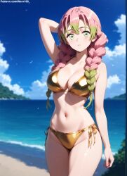 kanroji mitsuri from demon slayer by nero100