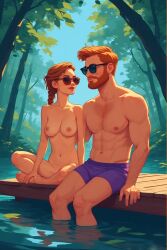 ai_assisted farmer_(stardew_valley) jodi_(stardew_valley) stardew_valley