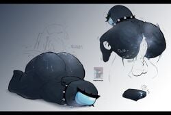 among us black from among us by inspectormcpig