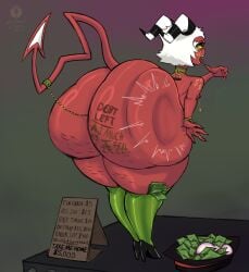 crimson (helluva boss) from helluva boss by nuclear zeel