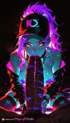 akali from k/da all out series by manofmidas