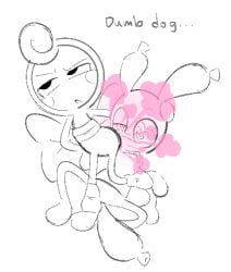 animate_inanimate balloon balloon_creature clockstops3am conditional_dnp dandy's_world duo fart fart_fetish farting_on_another farting_on_face female glisten_(dandy's_world) hi_res humanoid hypnotic_eyes inflatable labbit1337 living_balloon living_inflatable looey_(dandy's_world) pink_fart_cloud roblox simple_background toons_(dandys_world) white_background