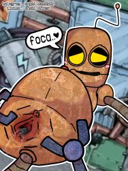 2025 :3 angelic_ama cuntboy cuntboy/male first_porn_of_character first_porn_of_franchise foca_(robotzi) highres jesus_didnt_die_for_this lmfao lol machine male male/male male_focus male_only meme mo_(robotzi) pussy pussy_juice robot robot_boy robotzi romania romanian spread_pussy spreading_pussy text toony toony_face uwu vagina vaginal_fluids what why wtf wtf_is_this xd yellow_eyes