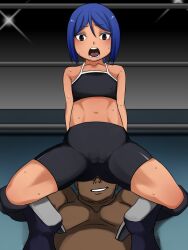 adolescent age_difference gym humiliated humiliating humiliation humiliation_fetish masochism questionable_consent romero_special sadism screaming_in_pain shocked_expression size_difference small_breasts submissive_female wrestling wrestling_outfit