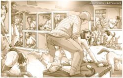 16girls 3boys anal_sex bald_male bondage bondage_mittens bow buying cage cashier checkout checkout_counter cleaning clothed_male_nude_female collar crawling display_floor dog_cage dog_collar dog_tail doggy_style dominant_female dominant_male erenisch for_sale forced gagged hands_and_knees high_heels humiliation illustration kennel leash leash_and_collar legal_slavery maledom market miniskirt naked nervous_face nude on_display on_sale on_shelf pet pet_shop pet_store petgirl petplay pigtails ponytail puppygirl purchasing rear_pussy rear_view retail_store shop shopping slave slave_market slave_store slavegirl store submissive_female tail tail_plug thighhighs twintails