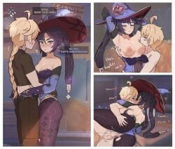 1boy 1boys1girls 1girls 2d 2d_(artwork) 2d_artwork 3_panel_comic 3_panels 5_fingers accessory aether_(genshin_impact) ahoge areola areolae arm_around_partner armpit armpit_crease armpit_lick armpit_licking armpits arms_behind arms_behind_head arms_up ass ass_grab ass_grab_(another) ass_grab_from_front ass_grabbed ass_grabbing ass_grope ass_groping backless backless_leotard backless_outfit balls ballsack bed bed_sex bedroom bedroom_setting bedroom_sex big_ass big_ass_(female) big_ass_cheeks big_bubble_butt big_butt big_butt_(female) big_butt_cheeks big_buttocks black_gloves black_handwear black_ribbon black_ribbons black_tights blonde-haired_male blonde_hair blonde_hair_male blue_hat blue_headgear blue_headwear blue_sleeves blush blushing_at_another blushing_at_partner blushing_face blushing_female blushing_male bodysuit boobs_out braid braided_hair braided_ponytail breasts breasts_out brown_clothes brown_clothing brown_gloves brown_handwear bubble_butt butt_grab butt_grope cfnm clothed clothed/nude clothed_female clothed_female_clothed_male clothed_female_nude_male clothed_human clothed_male clothed_male_clothed_female clothes clothing cock cock_in_vagina cock_inside cock_inside_pussy cock_inside_vagina color colored completely_naked completely_naked_male completely_nude completely_nude_male detached_sleeves dialog dialogue dick dick_in_pussy dick_in_vagina dick_inside dick_inside_pussy dick_inside_vagina english english_commentary english_dialogue english_language english_subtitles english_text erect_nipple erect_nipples erect_penis erection eyes eyes_open facing_another facing_each_other facing_forward facing_partner fat_ass fat_butt female female/male female_human female_on_male female_penetrated female_penetration female_with_male fingers fingers_on_ass fingers_on_butt fully_naked fully_naked_male fully_nude fully_nude_male genitalia genitals genshin_impact gloves grabbing grabbing_another’s_ass grabbing_another’s_butt grabbing_another’s_hips grabbing_another’s_waist grabbing_ass grabbing_ass_while_penetrating grabbing_butt grabbing_hips grabbing_partner grabbing_waist grope groped groping groping_ass groping_butt hand_on_another’s_ass hand_on_another’s_butt hand_on_ass hand_on_butt hand_on_side hands hands_on_another’s_hips hands_on_another’s_waist hands_on_hips hands_on_waist handwear hat headgear headwear heart heart_symbol hetero_sex heterosexual heterosexual_female heterosexual_sex hips_grab holding holding_another holding_another's_ass holding_another's_butt holding_another's_hips holding_another's_waist holding_ass holding_butt holding_hips holding_partner holding_waist hoyoverse huge_ass huge_ass_(female) huge_asscheeks huge_bubble_butt huge_butt huge_buttocks human human_female human_penetrated indoor indoor_sex indoors indoors_sex inside intercourse jpeg large_ass large_asscheeks large_butt large_buttocks laying_down laying_on_bed laying_on_side legs leotard licking licking_armpit licking_sweat light light-skinned light-skinned_female light-skinned_male light_body light_skin light_skin_female light_skin_male light_skinned light_skinned_female light_skinned_male long-haired_female long-haired_male long_hair_female long_hair_male long_haired long_sleeves looking_at_another looking_at_each_other looking_at_partner lying lying_down lying_on_bed lying_on_side male male/female male_on_female male_on_human male_penetrating male_penetrating_female male_penetrating_human male_protagonist medium_breasts medium_tits mihoyo mona_(genshin_impact) motion_lines naked naked_male naked_male_clothed_female naked_male_with_clothed_female no_protection nude nude_male nude_male_clothed_female nude_male_partially_clothed_female on_bed on_side open_eyes pale pale-skin pale-skinned_female pale-skinned_male pale_body pale_skin pale_skin_female pale_skin_male pale_skinned pale_skinned_female pale_skinned_male partially_clothed partially_clothed_female partially_clothed_female_nude_male partially_clothed_sex partially_naked partially_naked_female partially_nude partially_nude_female penetrated penetrated_female penetrating penetrating_pussy penetration penile penile_penetration penis penis_in_pussy penis_in_vagina penis_inside penis_inside_pussy penis_inside_vagina purple-haired_female purple_hair purple_hair_female purple_leotard pussy pussy_penetrated pussy_penetration raw_sex ripped ripped_clothing ripped_leotard sex sex_in_bedroom sex_on_bed sexual_intercourse sideways sideways_sex sitting sitting_down sitting_on_bed squeeze squeeze_ass squeeze_butt squeezing squeezing_ass squeezing_butt standing straight straight_sex sweat sweat_licking sweat_on_body sweat_on_face sweaty_body text thick thick_thighs thighs three_panels tight_clothes tight_clothing tights torn_clothes torn_clothing torn_leotard touching touching_another touching_ass touching_butt touching_hips touching_waist translucent translucent_clothing translucent_tights twintails twintails_(disambiguation) twintails_(hairstyle) unprotected_sex vagina vagina_penetration vaginal_penetration vaginal_sex valenthania witch_hat