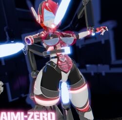 absurd_res aimizer0 big_breasts blue_cum bodily_fluids breasts colored_cum cum embedded_penetrable_sex_toy female fucking_machine genital_fluids genitals glowing glowing_genitalia glowing_markings hair hi_res humanoid machine markings missing_arm missing_leg not_furry pink_hair robot robot_humanoid sex_toy solo thick_thighs translucent translucent_body unusual_bodily_fluids unusual_cum unusual_genital_fluids white_body