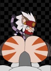 anal anal_penetration anal_sex ass_focus ball_gag balls beat_banger beluga_damiens big_ass big_balls big_penis big_thighs bunfan_games cat_ears cat_tail catboy felid feline felineko femboy little_tail_bronx reverse_cowgirl_position solatorobo